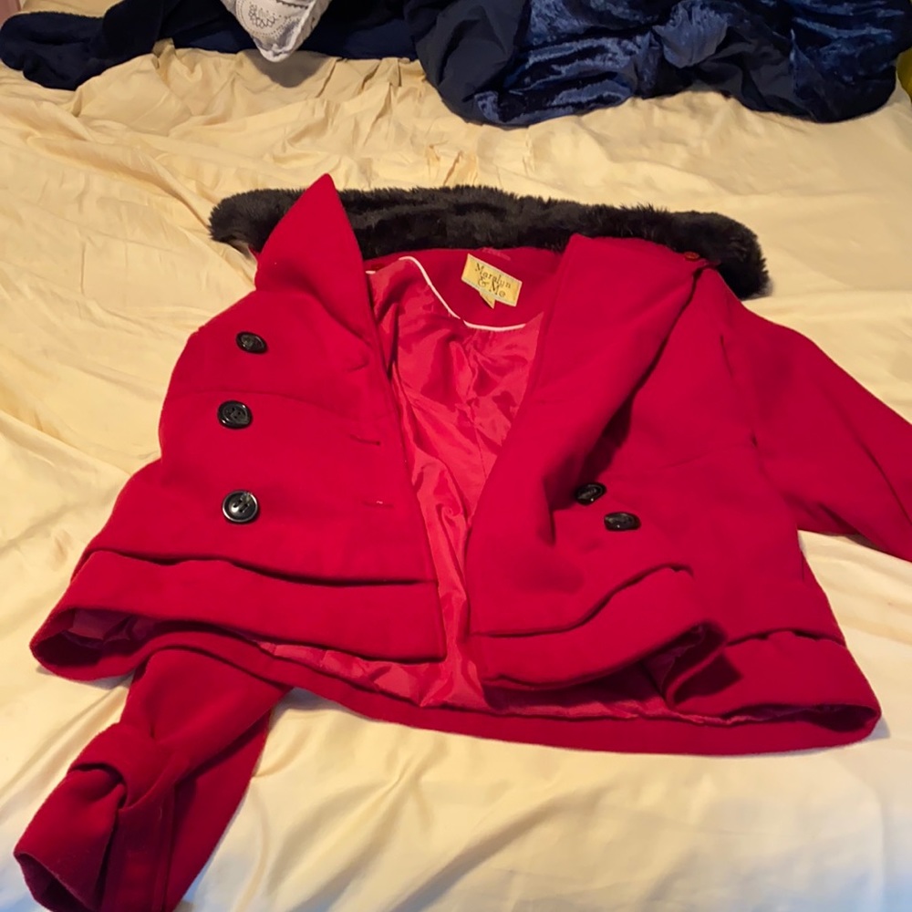 Red coat L